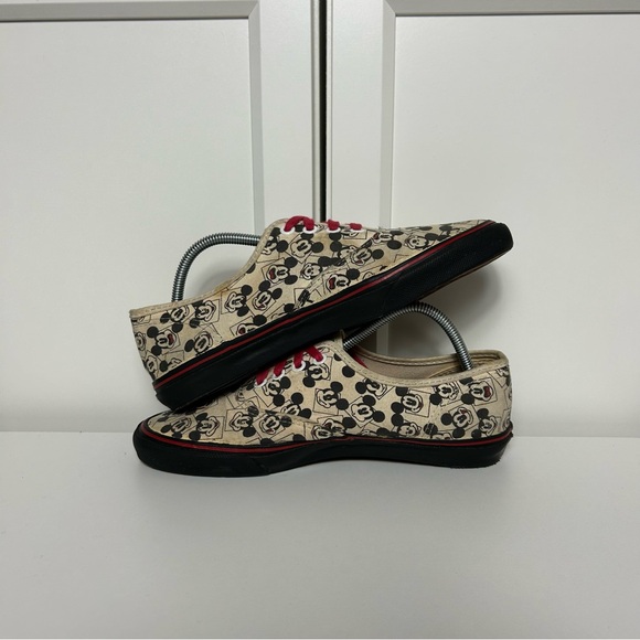 Vans Disney Mickey Mouse red black vintage - Picture 5 of 8